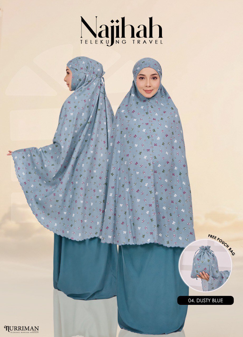 NAJIHAH 04 DUSTY BLUE