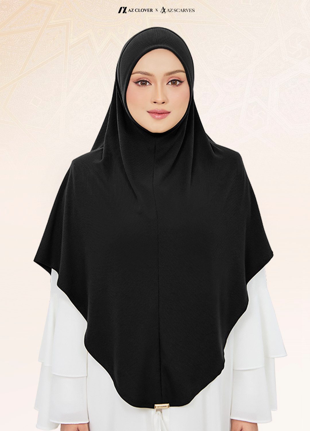 TUDUNG UMRAH WIDAD 01 WD BLACK
