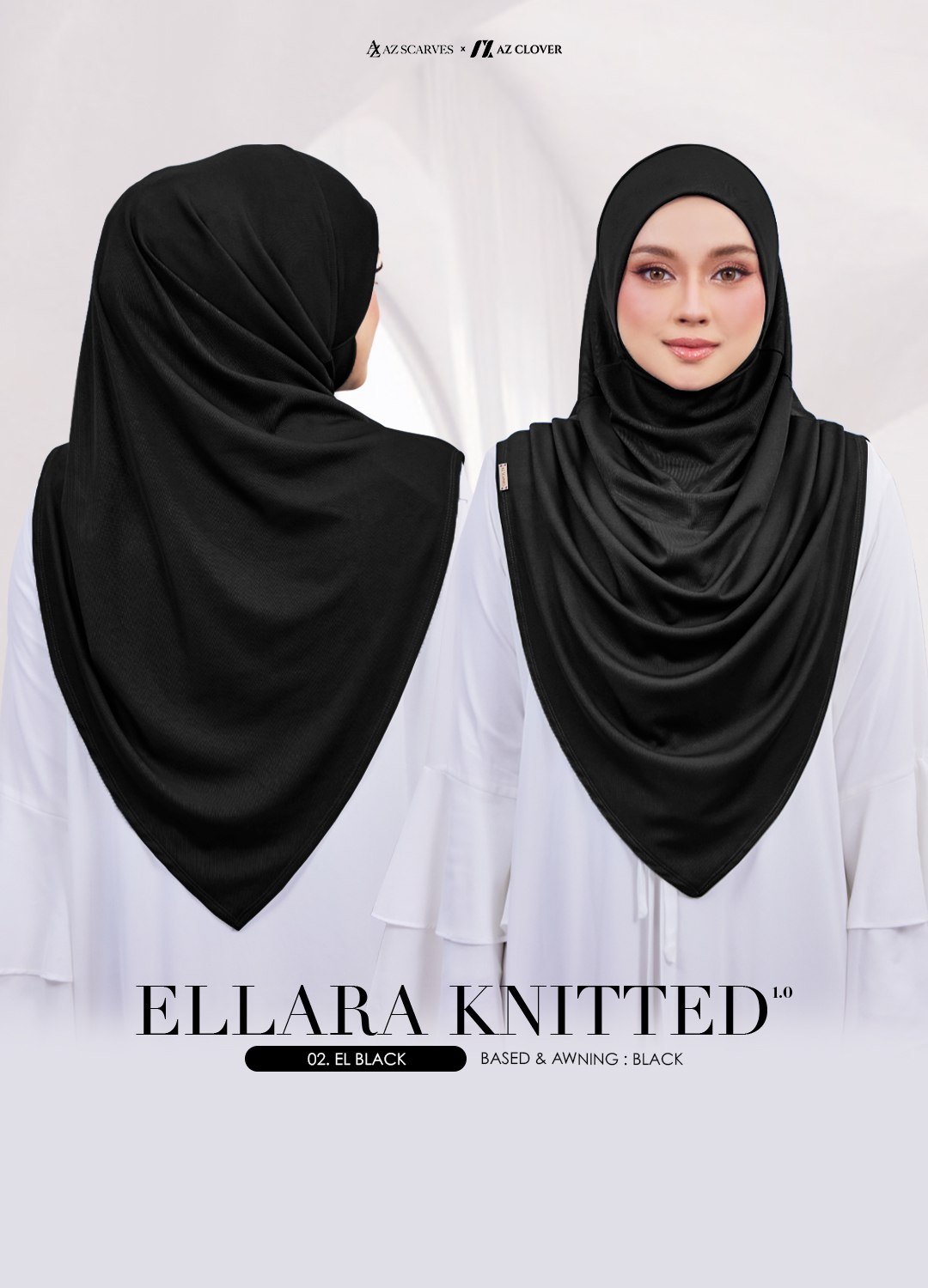 ELLARA KNITTED 02 EL BLACK - Image 3