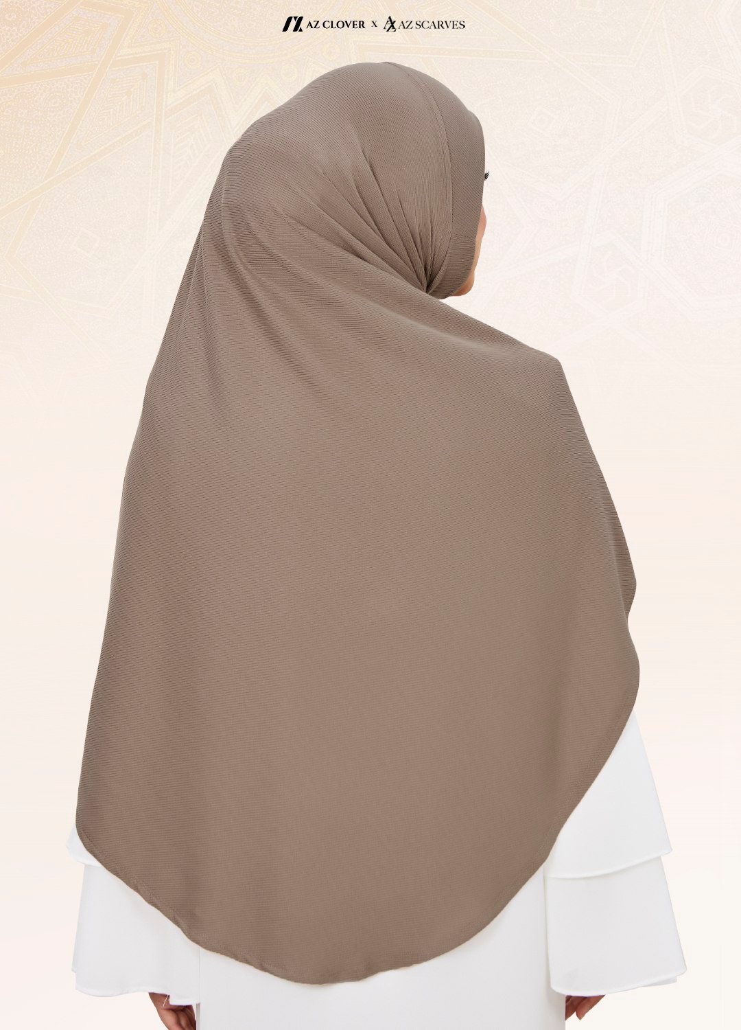 TUDUNG UMRAH WIDAD 02 WD NUDE - Image 2