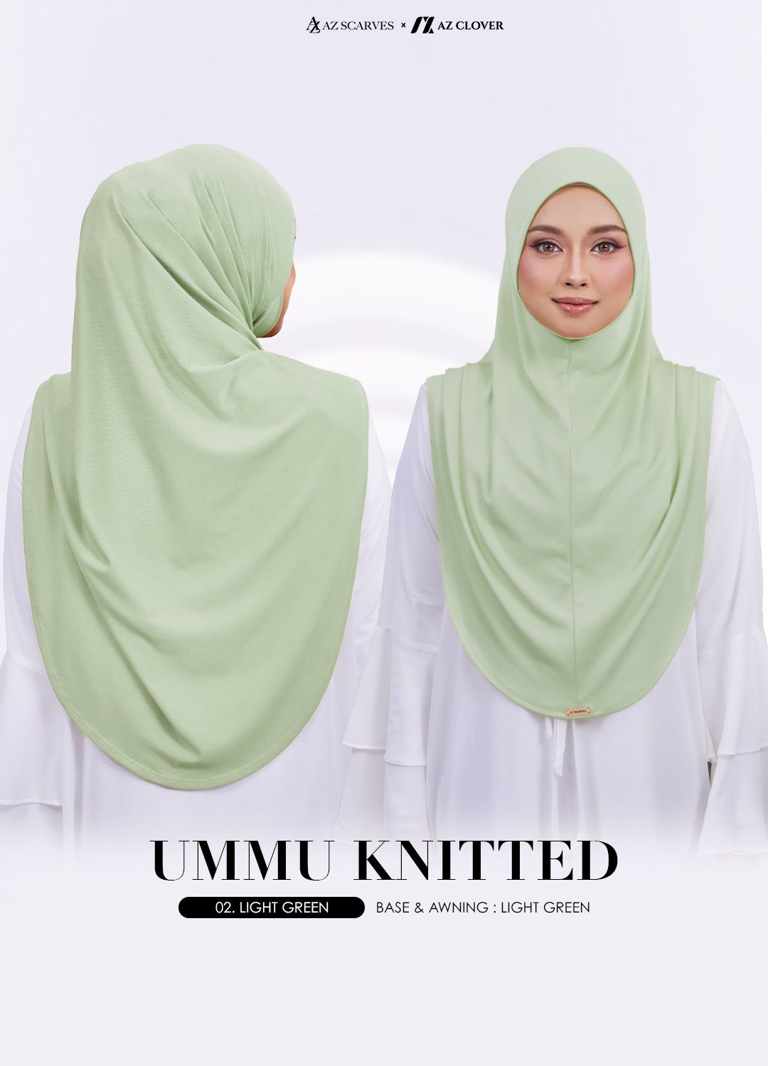 UMMU KNITTED 02 LIGHT GREEN - Image 3
