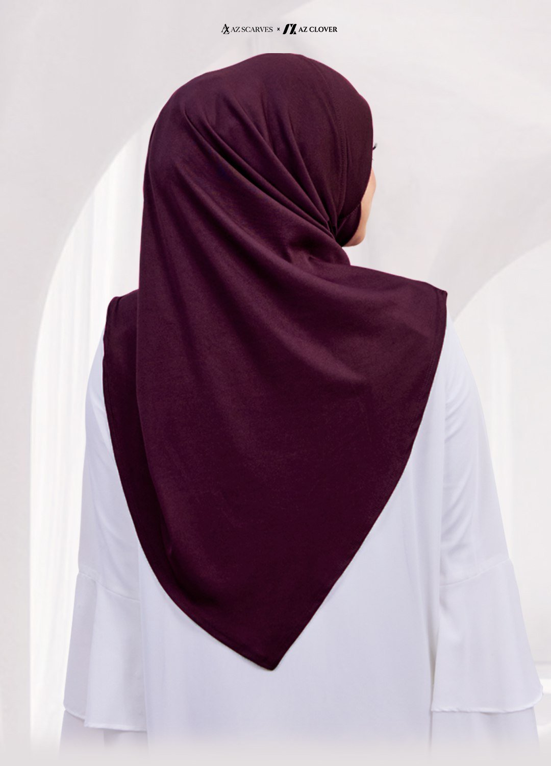 ELLARA KNITTED 03 EL BURGUNDY - Image 2