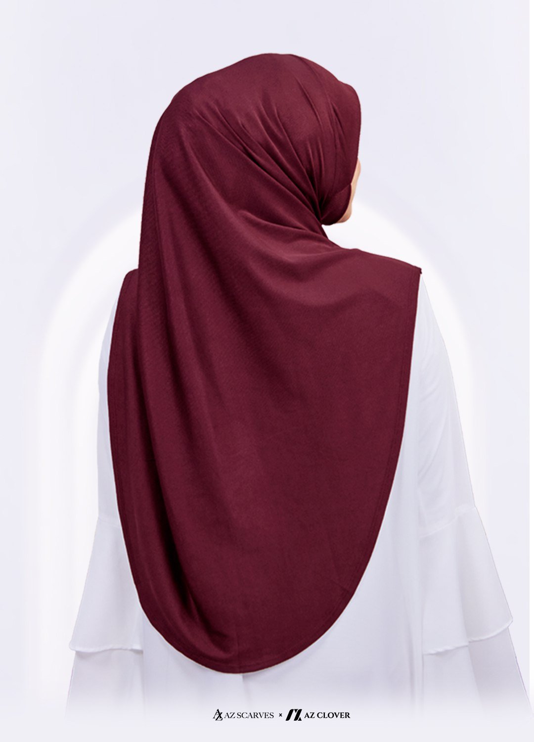 UMMU KNITTED 17 MAROON - Image 2