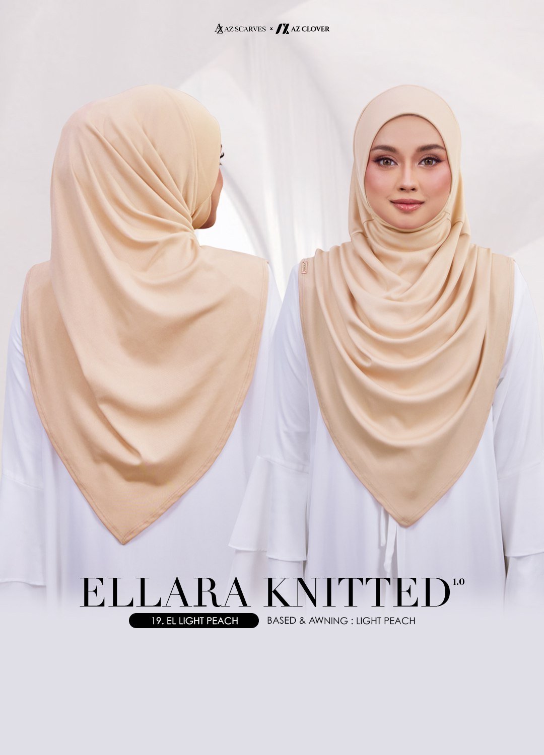 ELLARA KNITTED 19 EL LIGHT PEACH - Image 3