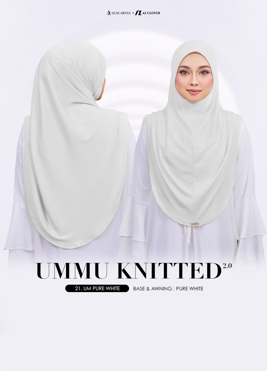 UMMU KNITTED 2.0 - 21 UM PURE WHITE - Image 3
