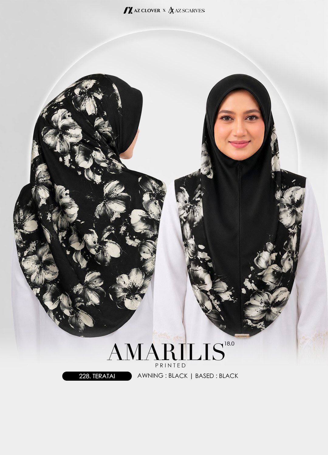 AMARILIS PRINTED 18.0 - 228 TERATAI (XL) - Image 3