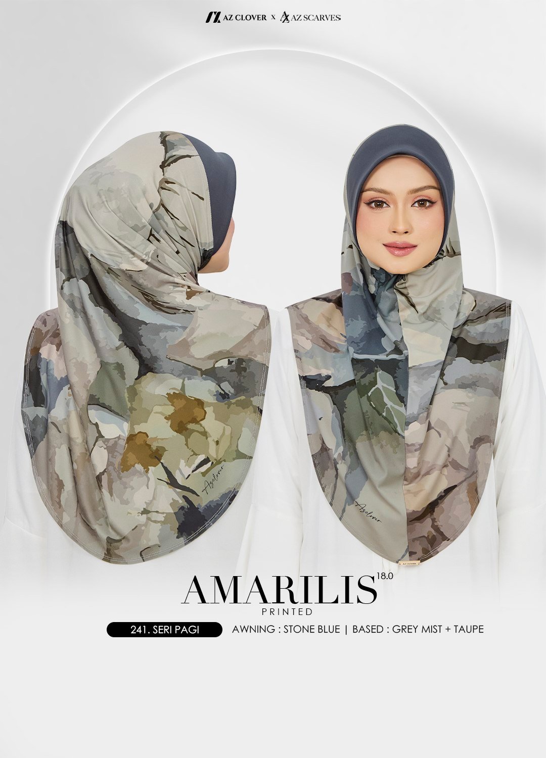 AMARILIS PRINTED 18.0 - 241 SERI PAGI (XL) - Image 3