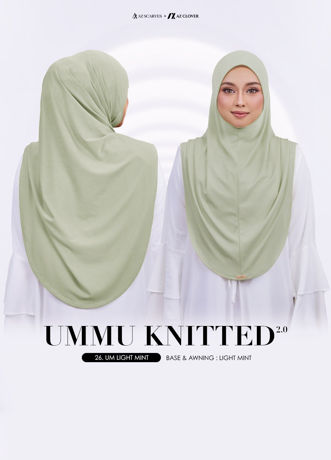 UMMU KNITTED 2.0 - 26 UM LIGHT MINT - Image 3