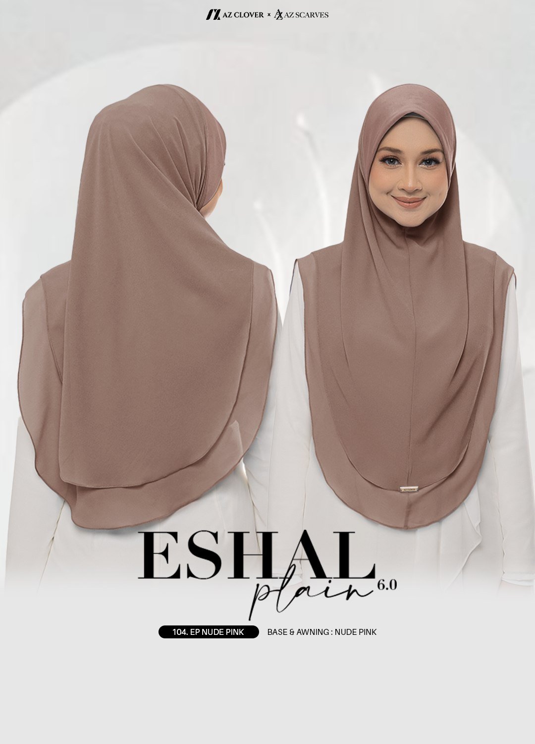 ESHAL PLAIN 6.0 104 EP NUDE PINK - Image 3