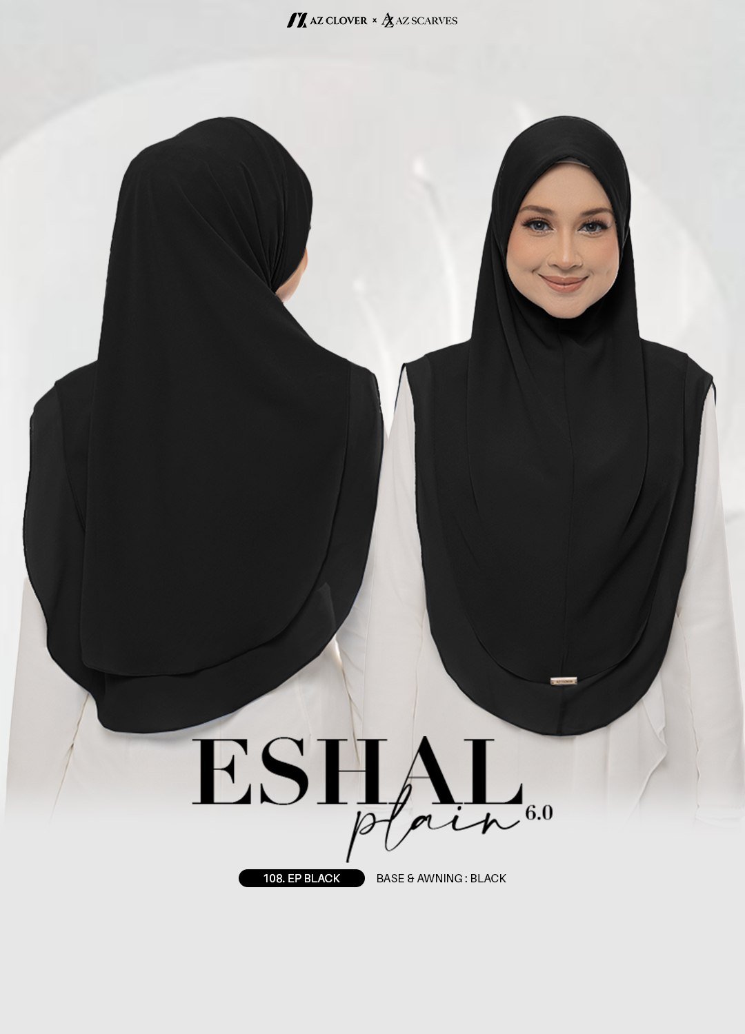 ESHAL PLAIN 6.0 108 EP BLACK - Image 3