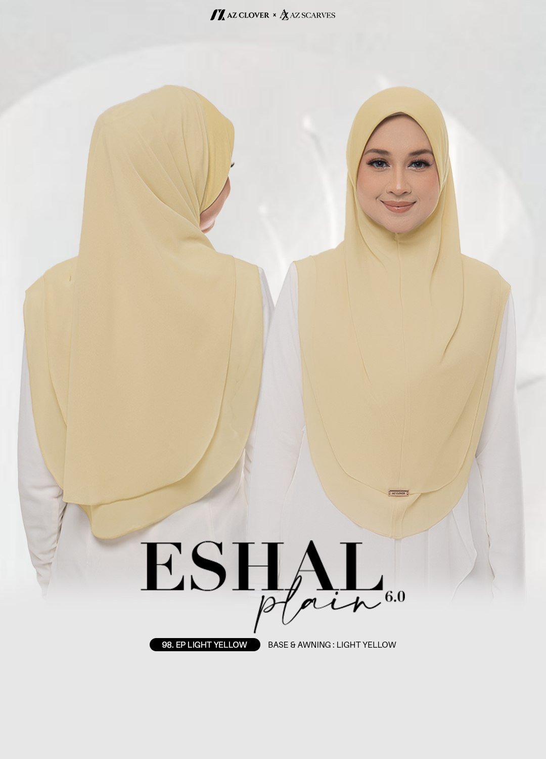 ESHAL PLAIN 6.0 98 EP LIGHT YELLOW - Image 3