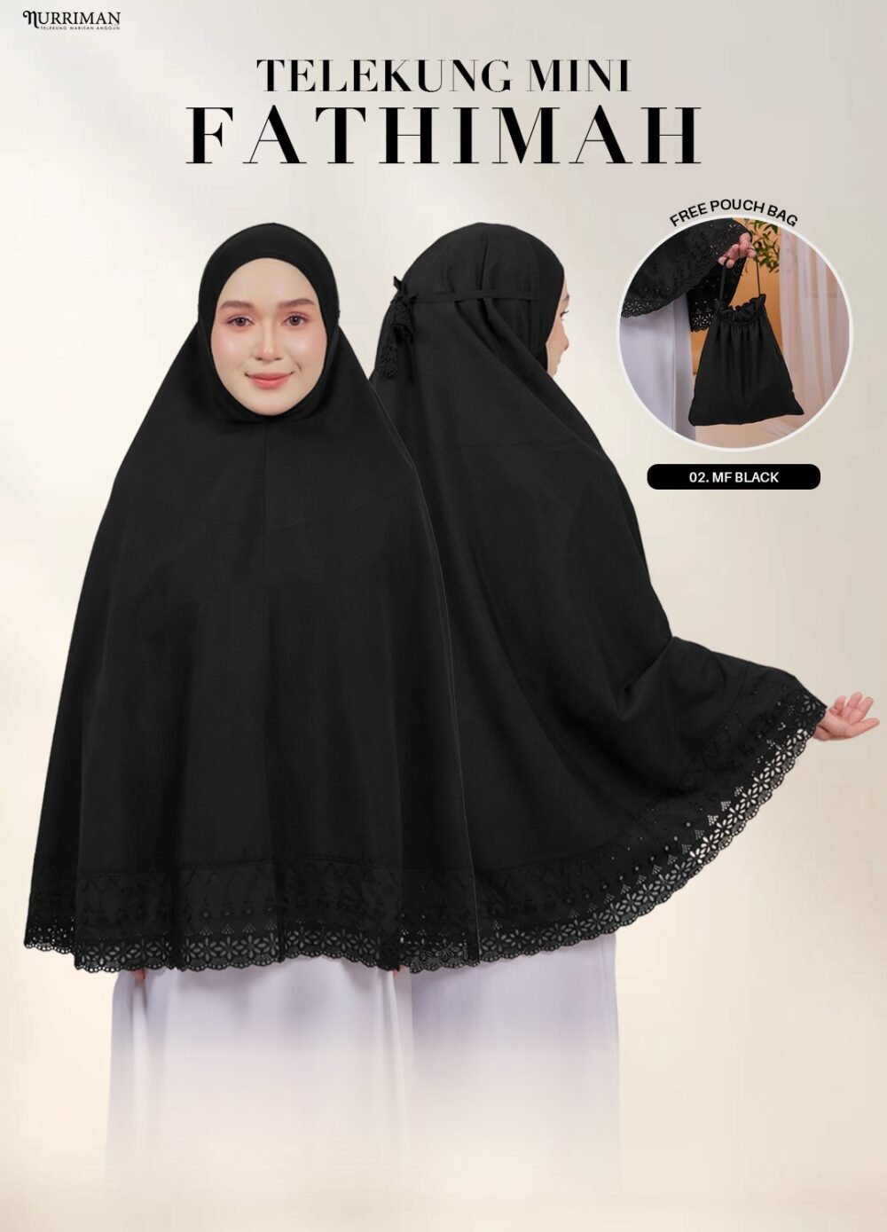 MINI FATHIMAH 02 MF BLACK