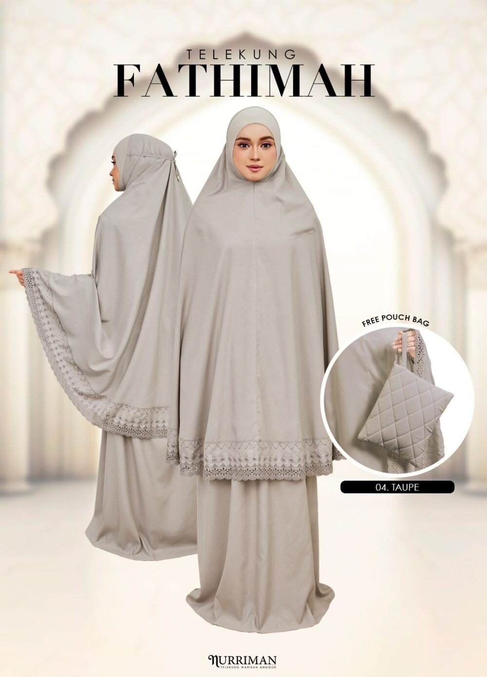 FATHIMAH 04 TAUPE