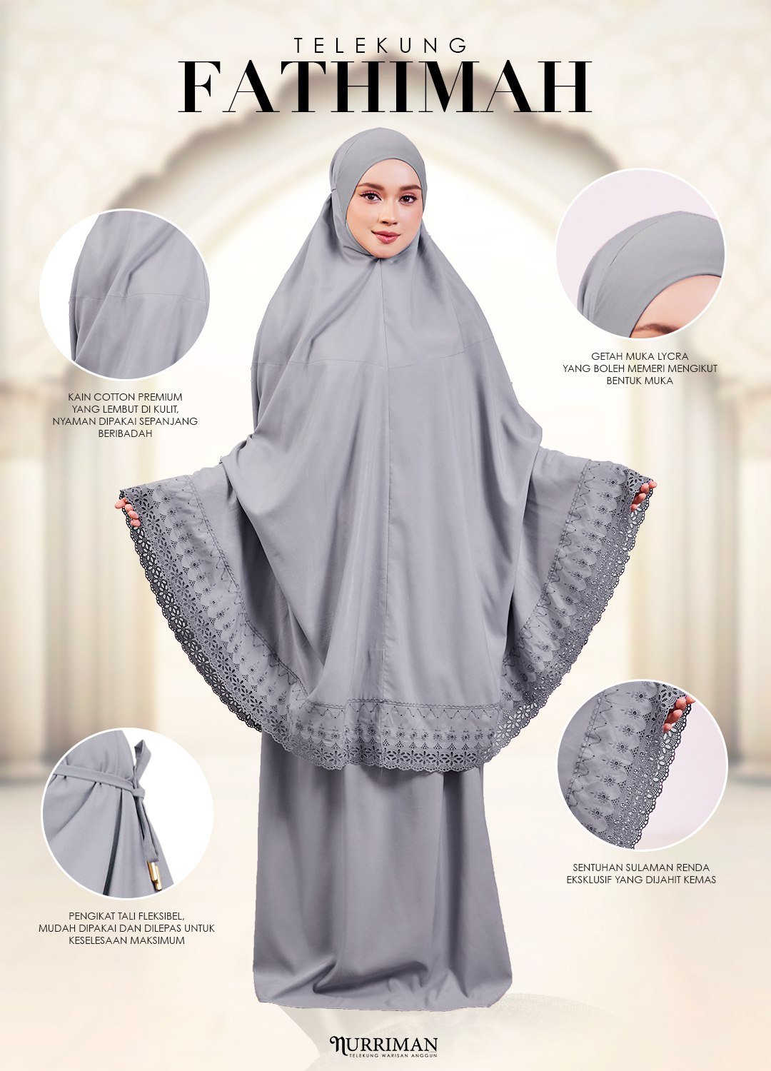 FATHIMAH 01 FT OFFWHITE - Image 2